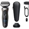 Braun Series 7 72-C1200s Rasoio Trimmer Nero Bronzo Bagnato secco Ioni di Litio