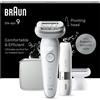 Braun Silk-pil 9 9-341 epilatore 40 pinzette Bianco