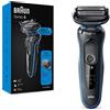 Braun Rasoio Elettrico Ricaricabile Wet & Dry 3 Lame Nero serie 5 51n1200s