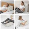 vidaXL Cuscino per Gambe Tinta unita con cuscino Schiuma PU decorativo moderno vidaXL