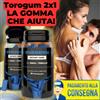 ToroGum 2x1 Extra Forte Integratore Sessuale aumento erezione debole rimedi