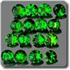 A Bijoux 0.07 Cts Cromato Diopside.2,5 MM. IF-VVS1 (Vendute per Unità) Africa