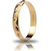 UNOAERRE Fedina unisex Unoaerre VERBENA Oro 18KT Anello Promessa San Valentino