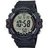 Casio Orologio Uomo in Resina con Cronometro e CalendarioNero AE-1500WH-1AVEF