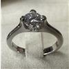 Carlo Raspagni ANELLO IN ORO 18kt. SOLITARIO CON DIAMANTE NATURALE CERTIFICATO ct. 0,66 F VVS1