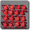 A Bijoux 0.25 Cts Granato Rosso. 6x3,5 MM.IF-VVS1 (Vendute per Unità) Africa