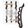 New Flag Gmbh Invisibobble Clip capelli marroni Waver+ Pretty Dark x3 Mollete per