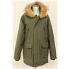 CANADIAN CN.GCM101 MONITOBA giacca parka uomo verde con cappuccio