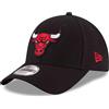 New Era Cappello Bambino/a Ragazzo/a 9forty Regolabile Chicago Bulls NBA Nero