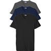 Navigare 3 Pezzi Maglia Uomo Mezza Manica Scollo a V Navigare 112-112XL in Caldo Cotone