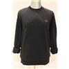 FRED PERRY M7535 CREW NECK SWEATSHIRT felpa uomo girocollo nero S77 black/shaded