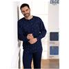 IRGE Pigiama uomo invernale caldo cotone interlock IRI2400 IRGE
