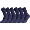 PUNTO 6 Paia calze lunghe rimagliata in cotone uomo Lancaster Punto Made in Italy