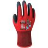 WONDER GRIP Guanti da lavoro Flex universali modello WG-500R colore rosso
