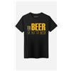 T-Shirt Uomo Personalizzato Maniche Corte Stampato In Francia Colore Nero