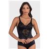 Charme 1801 Body Donna modellante realizzato in tessuto contenitivo Coppa C