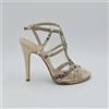 Il greco Scarpe Donna Il Greco Tg 37 Sandali Beige Pitone 285AB