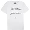 T-Shirt Bianco Uomo Maniche Corte, SCUSATE IL MIO RITARDO NON VOLEVO VENIRE