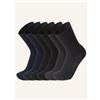 Prisco (6 Paia) Calza Corta Uomo Sanital in Cotone Made in Italy
