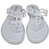 Solo Soprani Ciabatta Donna Solo Soprani Luxury Beach Collection AURORA - Total White