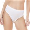 JADEA 6 Pezzi Slip Donna Jadea 7002 in Cotone bielastico Midi