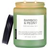 Does not apply Candele Profumate Ai Bambu E Pivoine Regalo Natale Candele Grandi 550G Durata Fi