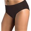 Intimidea (pacco da 3) Slip Donna Midi in morbida microfibra con tassello in cot