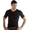 INTIMIDEA Maglia Uomo Intimidea 200023 Mezza manica scollo V in morbida Microfibra