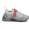 Stokton Scarpe donna TG 37 Sneakers Bianco / Grigio Pelle