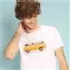 T-Shirt Uomo Maniche Corte Colore Bianco, COMBI