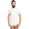 NOTTINGHAM T-Shirt Uomo Mezza Manica Girocollo Nottingham T41C in Cotone Pettinato