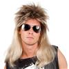 Does not apply 86060 - Parrucca Ryan, Mullet, Anni '80, Capelli Artificiali, Acconciatura Assi
