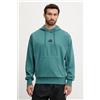 adidas FELPA CON CAPPUCCIO ADIDAS FEELCOZY HOODIE UOMO KB7650 VERDE ACQUA ORIGINALE