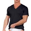 Navigare (pacco da 3) T-Shirt Uomo Mezza Manica Scollo a V Profondo Cotone Petti
