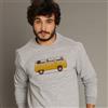 Felpa Uomo Colore Grigio, COMBI
