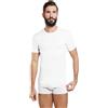 NOTTINGHAM T-shirt Uomo Girocollo Mezza Manica Nottingham TM1600 in Cotone Costina