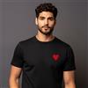 T-Shirt Uomo Maniche - LITTLE HEART In Francia Colore Nero