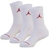 Jordan CALZE JORDAN DONNA/RAGAZZO BIANCHE RED LOGO 35/37,5 WJ0010 001 ORIGINALI