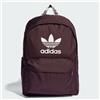 adidas ZAINO ADIDAS hk2622 ADICOLOR BAGS SACS ZAINETTO SHADOW MAROON BORDEAUX