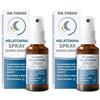 Dr.Theiss Dr. Theiss Dormitum + Melatonina per Dormire Bene 30 ml - Spray Integratore per Sonno e Addormentamento, con Estratto di Passiflora che Favorisce il Relax in Caso di Stress e Insonnia