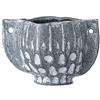 Bloomingville Vaso da fiori, blu, ceramica