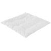 Träumeland T060562 - Piumino leggero per tutte le stagioni, imbottitura 100% piumino, certificato Downpass, 80 x 80 cm, colore: Bianco
