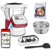 Moulinex Robot da cucina, Ricette illimitate, Touch Screen, Istruzioni e tutorial passo passo, 17 modalità operative, I-Companion Touch XL HF934510