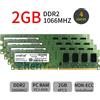 8GB 4GB 2GB DDR2 PC2-8500U 1066MHz 1.8V DIMM RAM Desktop Memoria per Crucial IT