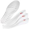 Does not apply Solette Rialzate 1,5/2,5/3,5 Cm per Scarpe Da Uomo E Donna Solette Bianche