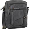 Does not apply "Ryan" Borsa a Tracolla in Pelle per Uomo | Piccola Borsa Vintage per Ipad 9,7 P