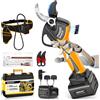 SWANSOFT Forbici da Potatura a Batteria 40mm 21V Forbice Elettriche Progressivo