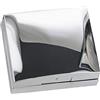 Berker 918282518 Integro Telaio Flow Telaio con coperchio a ribalta cromato lucido, fornito sciolto