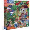 eeBoo piece & love Fall Apple Picking-1000 pc Eeboo Raccolta Di Mele Autun 1fEF