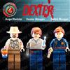 LEGO ⭐ Lego lotto da 3 Minifigures moc089 inspired by Dexter Morgan Serie TV movie